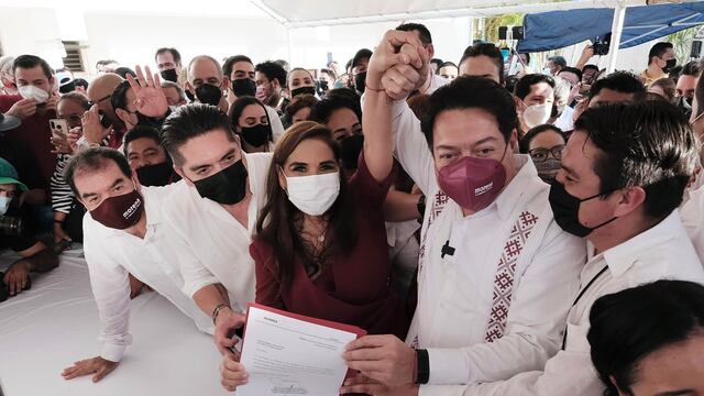 Mara Lezama se registra como candidata