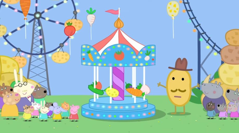 Peppa Pig por Día Internacional de la Papa