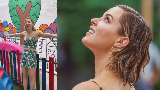 Mariana Rodríguez celebró y gozó de la lluvia en Monterrey