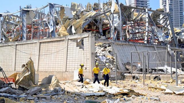 Explosión en Beirut