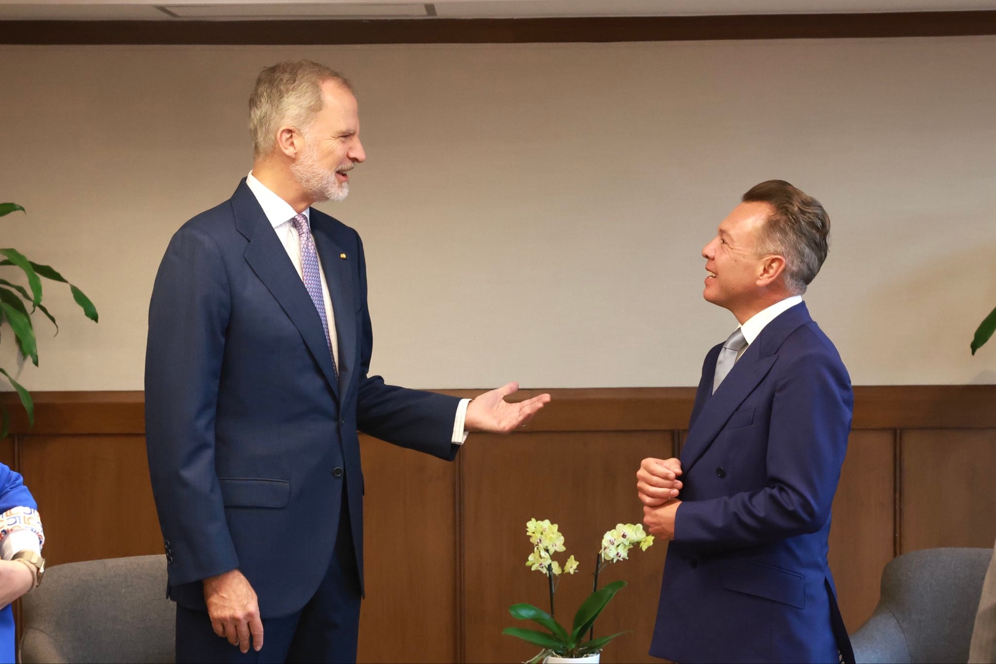 El rey Felipe VI es recibido por Pablo Lemus en Jalisco previo al partido España vs Uruguay del Mundial 2026