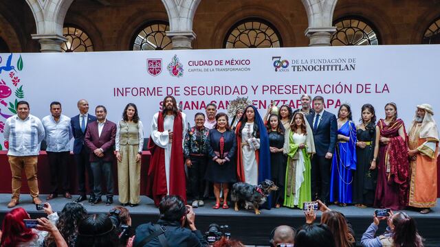 Clara Brugada detalla actividades de Semana Santa de Iztapalapa.