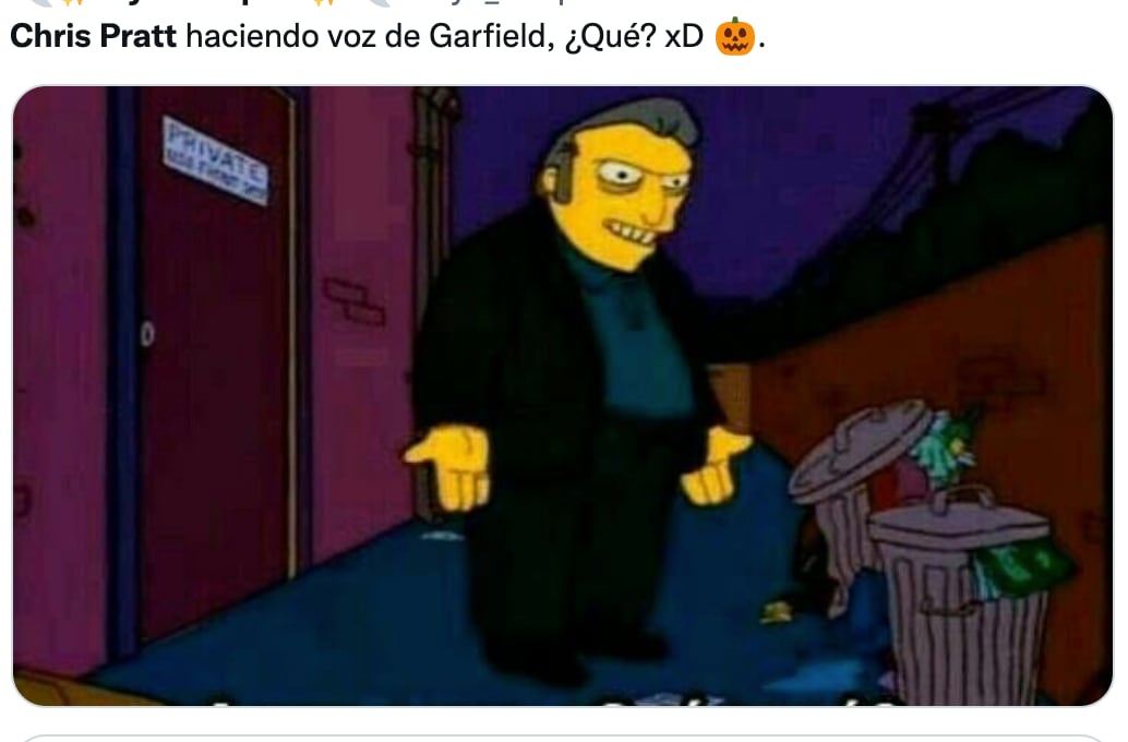 Memes sobre que Chris Pratt será Garfield