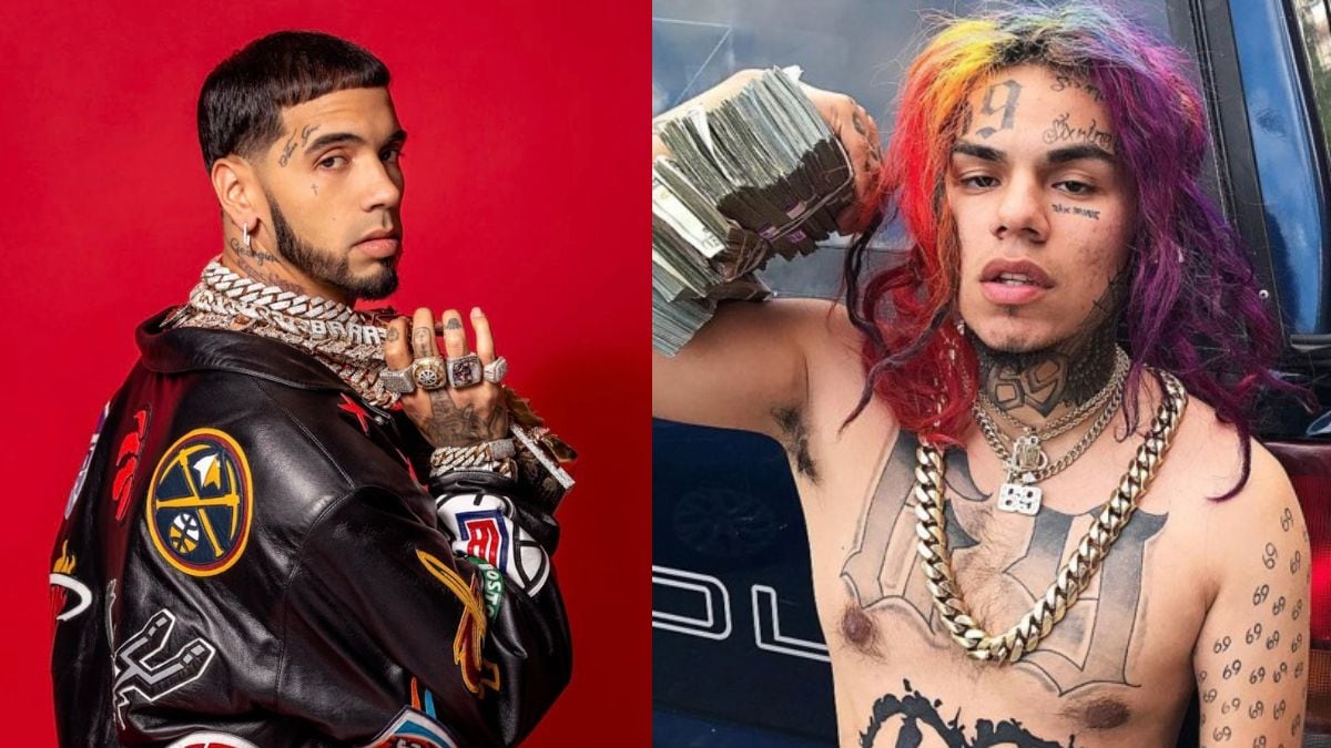 Anuel AA quedó exhibido por 6ix9ine con un venenoso comentario que lo tacha de “padre irresponsable”