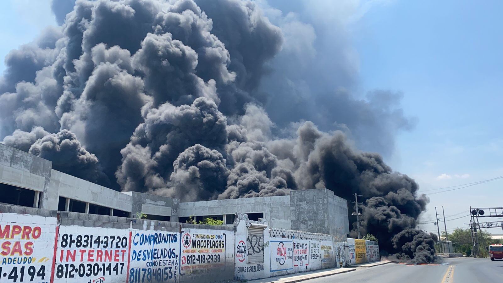 Explosión en fabrica de Santa Catarina, Nuevo León