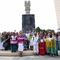 Escultura de La Joven de Amajac llega a Paseo de la Reforma; Claudia Sheinbaum reconoce la lucha de las mujeres indígenas