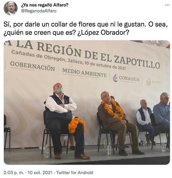 Enrique Alfaro y AMLO