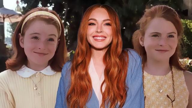 Lindsay Lohan revive a las gemelas Annie y Hallie de Juego de Gemelas por su cumpleaños