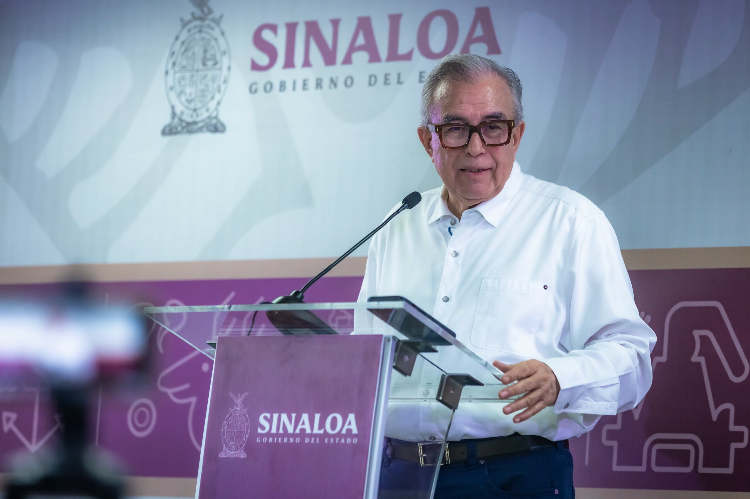 Rubén Rocha, gobernador de Sinaloa