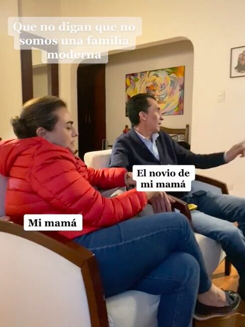 Familia moderna en TikTok