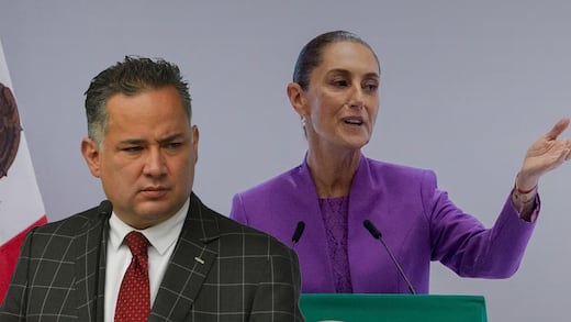 Santiago Nieto llega al informe de Sheinbaum pese a ser coordinador de Morena en Querétaro