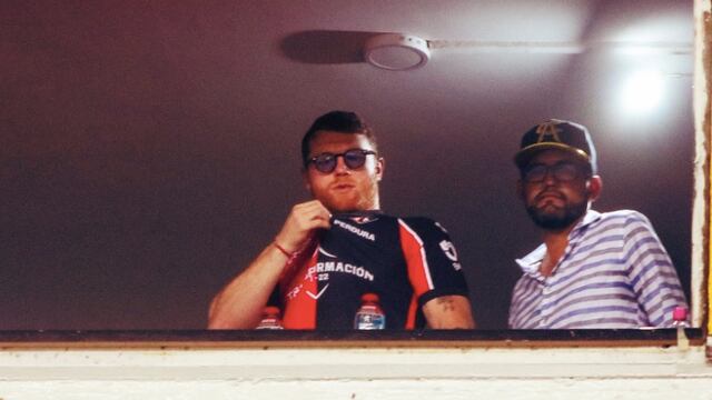 Canelo, fan del Atlas FC