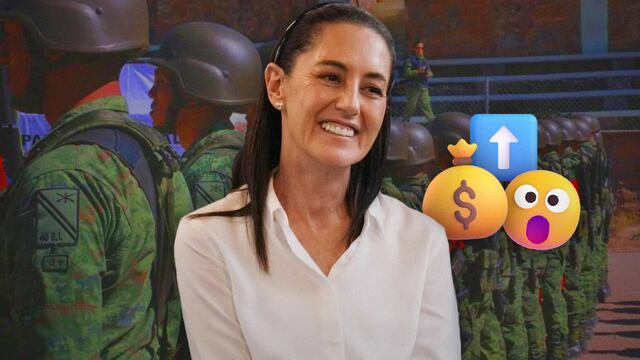 Claudia Sheinbaum ordena aumento en percepciones de soldados y Guardia Nacional
