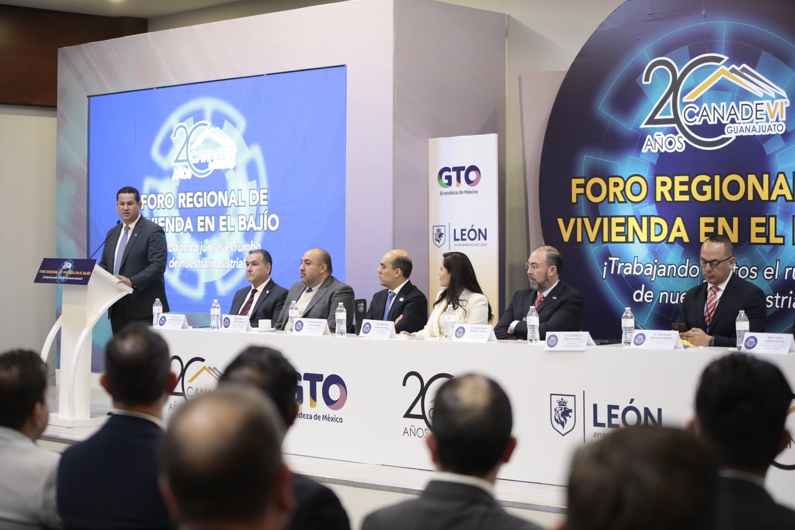 Diego Sinhue Rodríguez impulsa vivienda digna en Guanajuato; inaugura Foro Regional de Vivienda en el Bajío