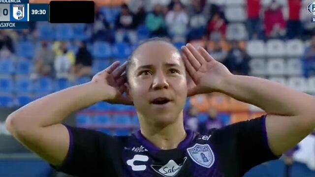 Charlyn Corral festejo (Foto: Captura de video)