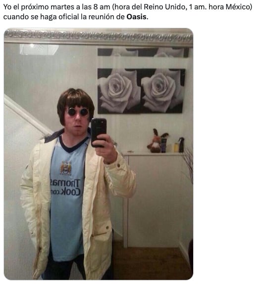 Memes de la reunión de Oasis 2024