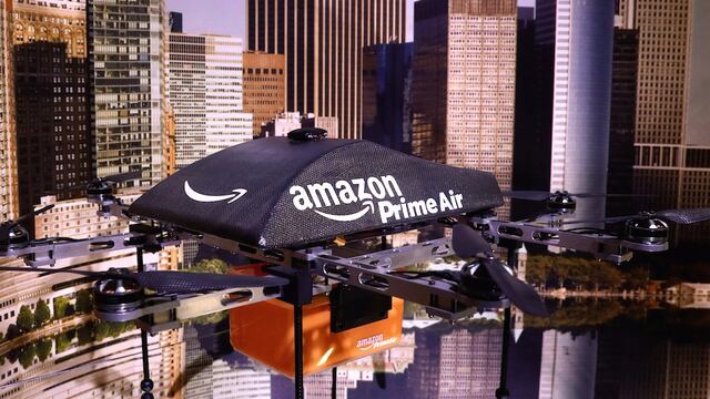 Dron de Amazon Prime Air.