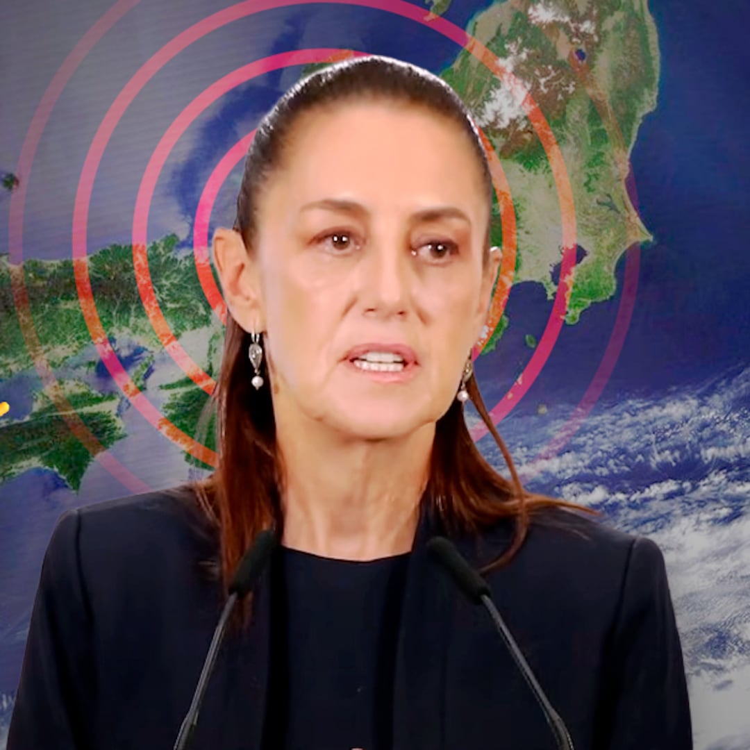 Sheinbaum se solidariza con Japón tras sismo de magnitud 7.4