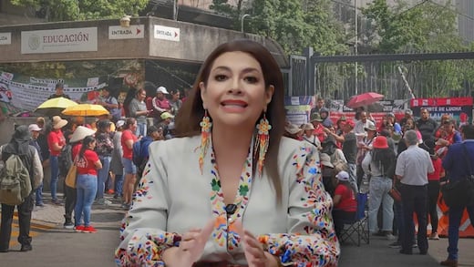 “No vamos a caer en provocaciones”: Clara Brugada llama a la CNTE a avanzar en acuerdos