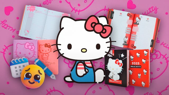 Agenda de Hello Kitty 2025 a la venta en México