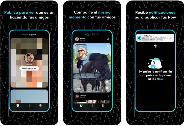 TikTok Now en la App Store