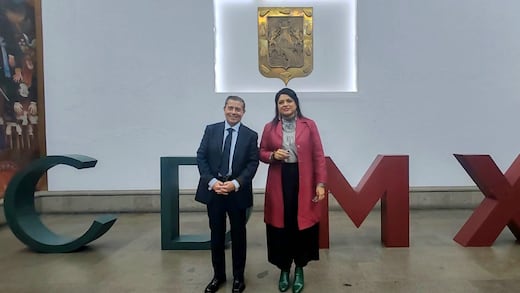 Giovani Gutiérrez y Alejandra Frausto coordinan trabajos en Coyoacán para la Copa Mundial de Fútbol de 2026