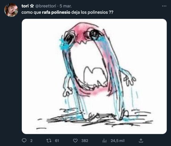 Memes de la salida de Rafa Polinesio de Los Polinesios