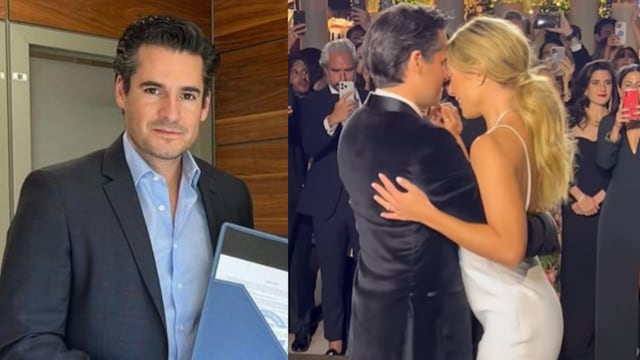 Él es Ricardo Dueñas el esposo de Vanessa Huppenkothen.