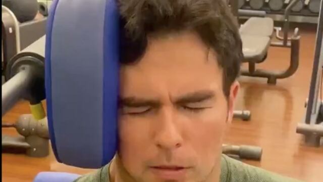 Checo Pérez entrena de cara al GP de México