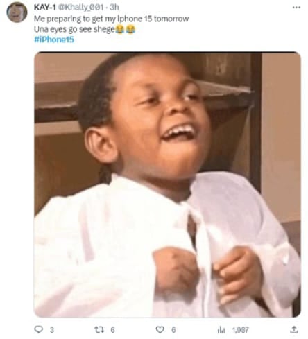 Memes por el lanzamiento del iPhone 15