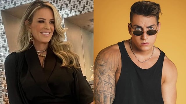 Rebecca de Alba y Agustín Fernández