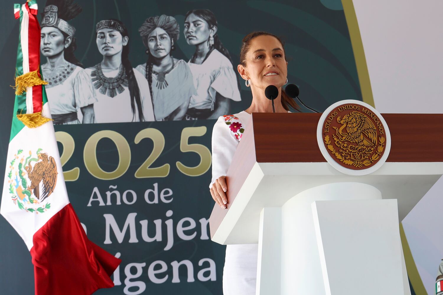 Claudia Sheinbaum en Progreso, Veracruz