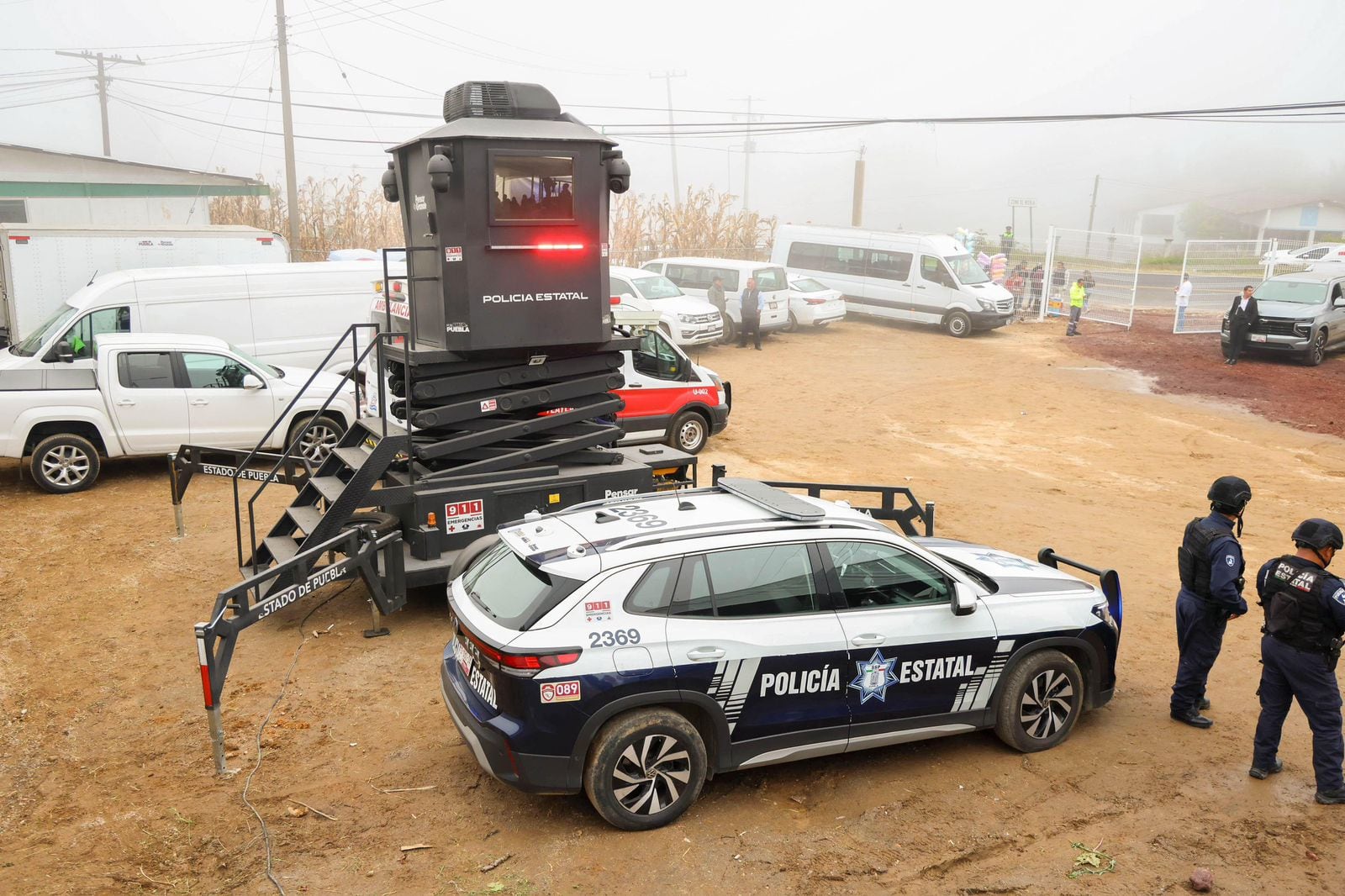 Alejandro Armenta blinda corredor logístico hacia el Golfo de México con dos nuevos CESAT.