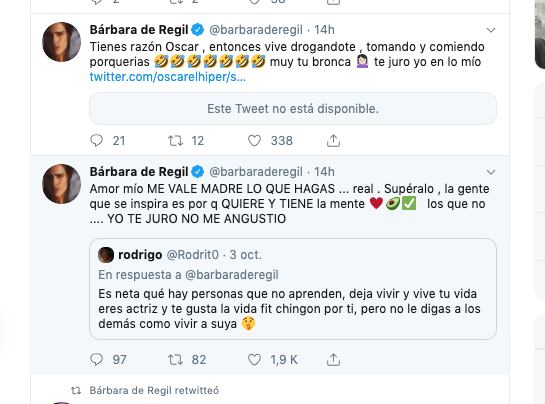Ataques a Bárbara de Regil