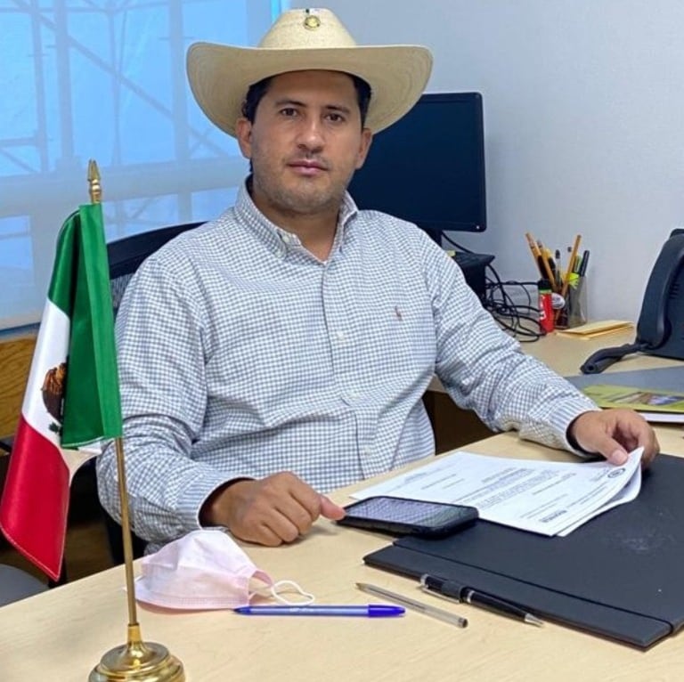 Carlos Manzo, alcalde de Uruapan