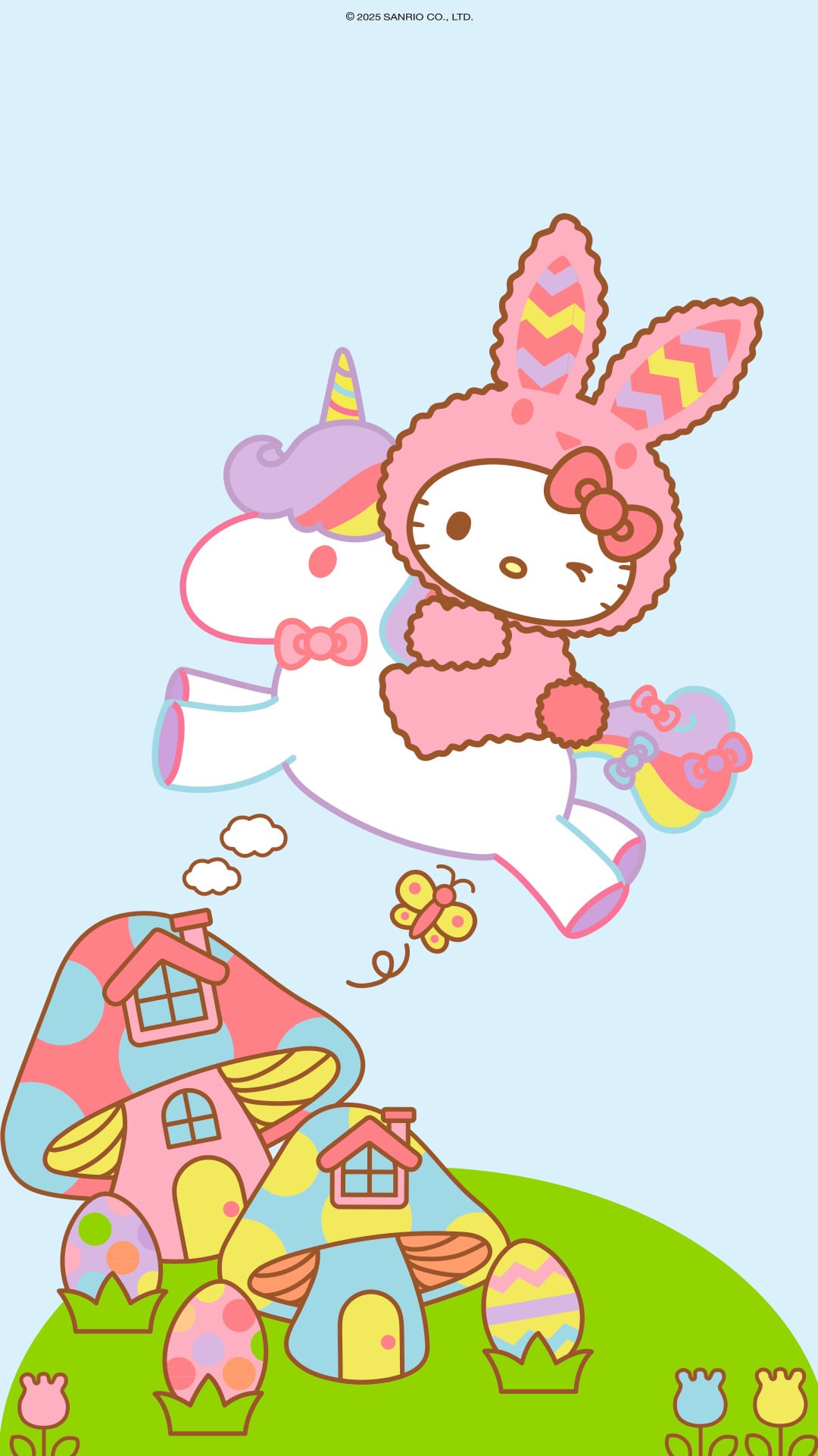 Hello Kitty en Pascua 2025: 10 fondos de pantalla para descargar gratis en tu celular
