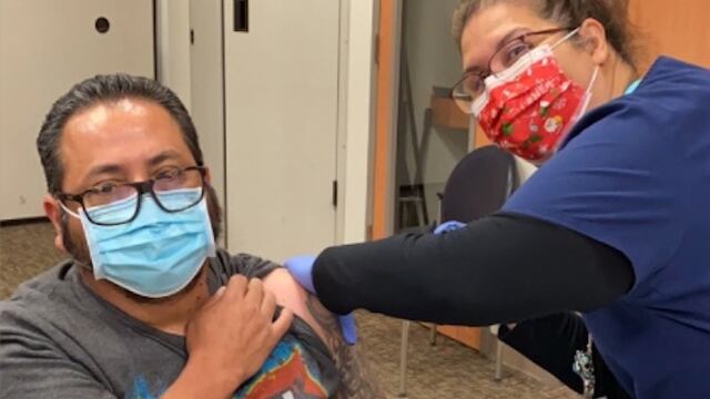 Moda de selfie vacuna