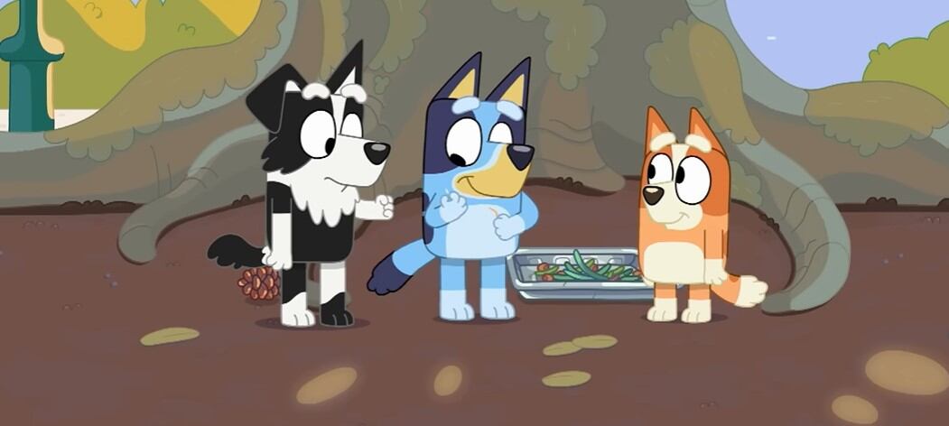 Bluey y Bingo juegan a ser espías