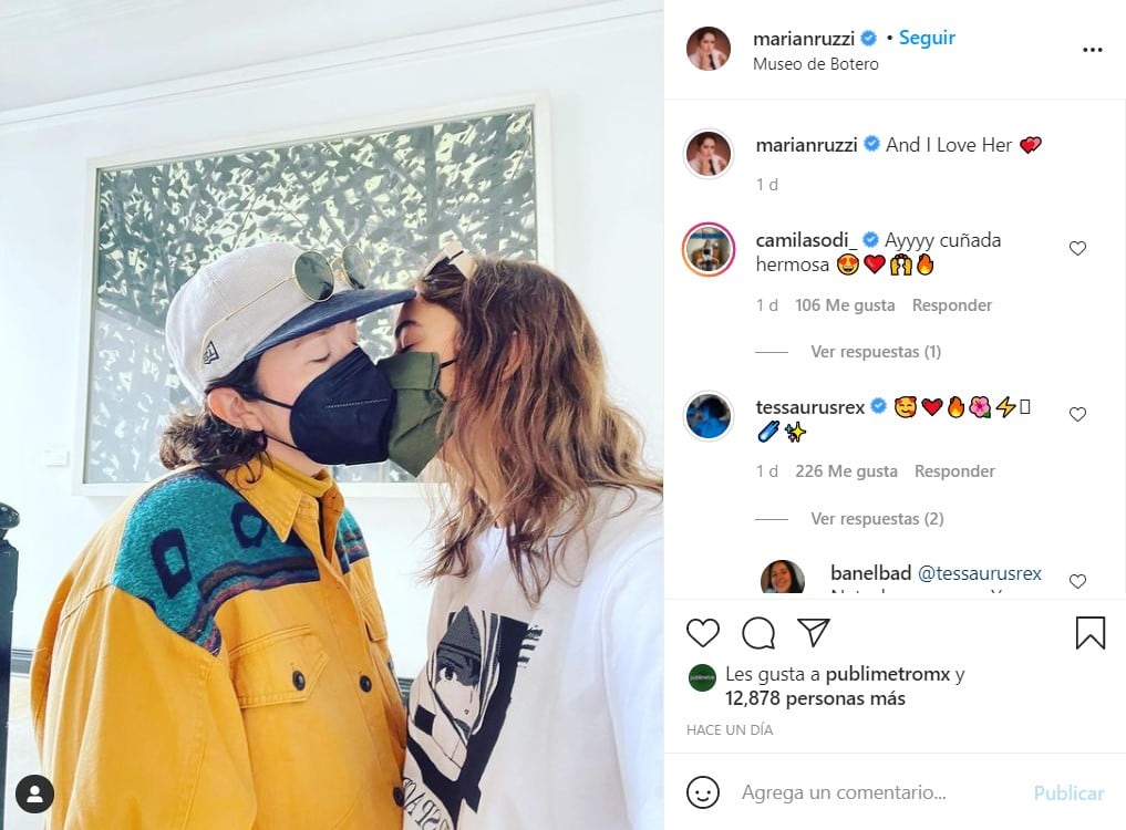 Publicación de Marian Ruzzi en Instagram