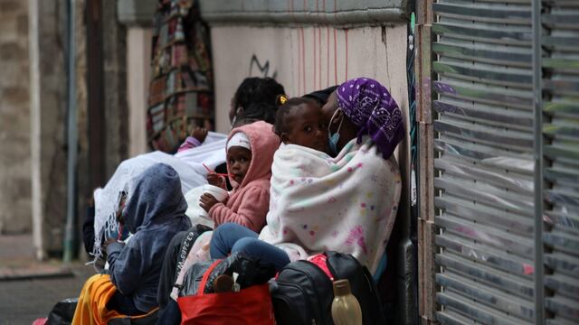 Migrantes de Haití en Chiapas