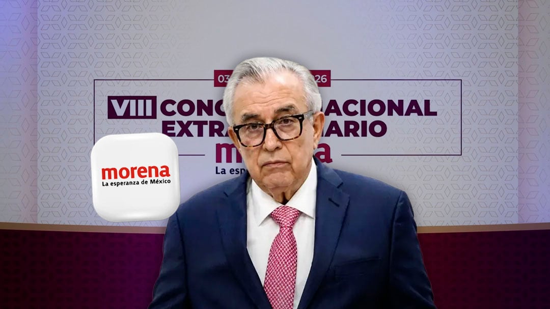 Morena muestra apoyo a Rocha Moya durante Congreso Nacional Extraordinario