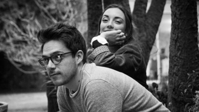 Regina Blandón y Roberto Flores