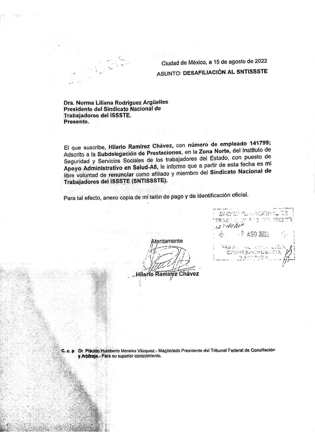 Hilario Ramírez Chávez