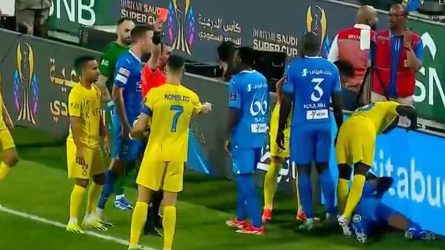 Expulsión de Cristiano Ronaldo