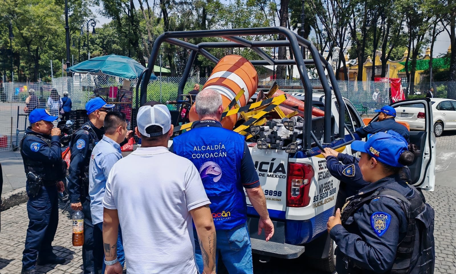 Coyoacán ordena comercio en inmediaciones del Hospital de La Ceguera