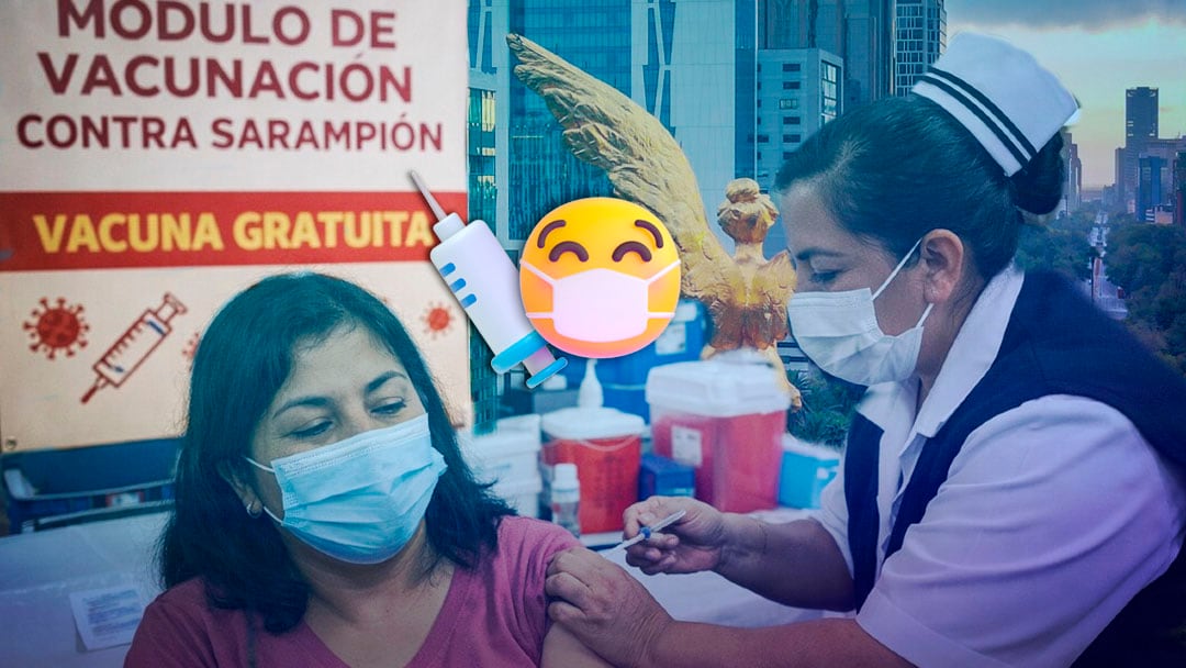 Los 40 módulos de vacunación contra el sarampión en CDMX