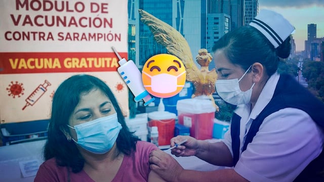 Los 40 módulos de vacunación contra el sarampión en CDMX