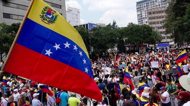 Protestas de venezolanos en CDMX