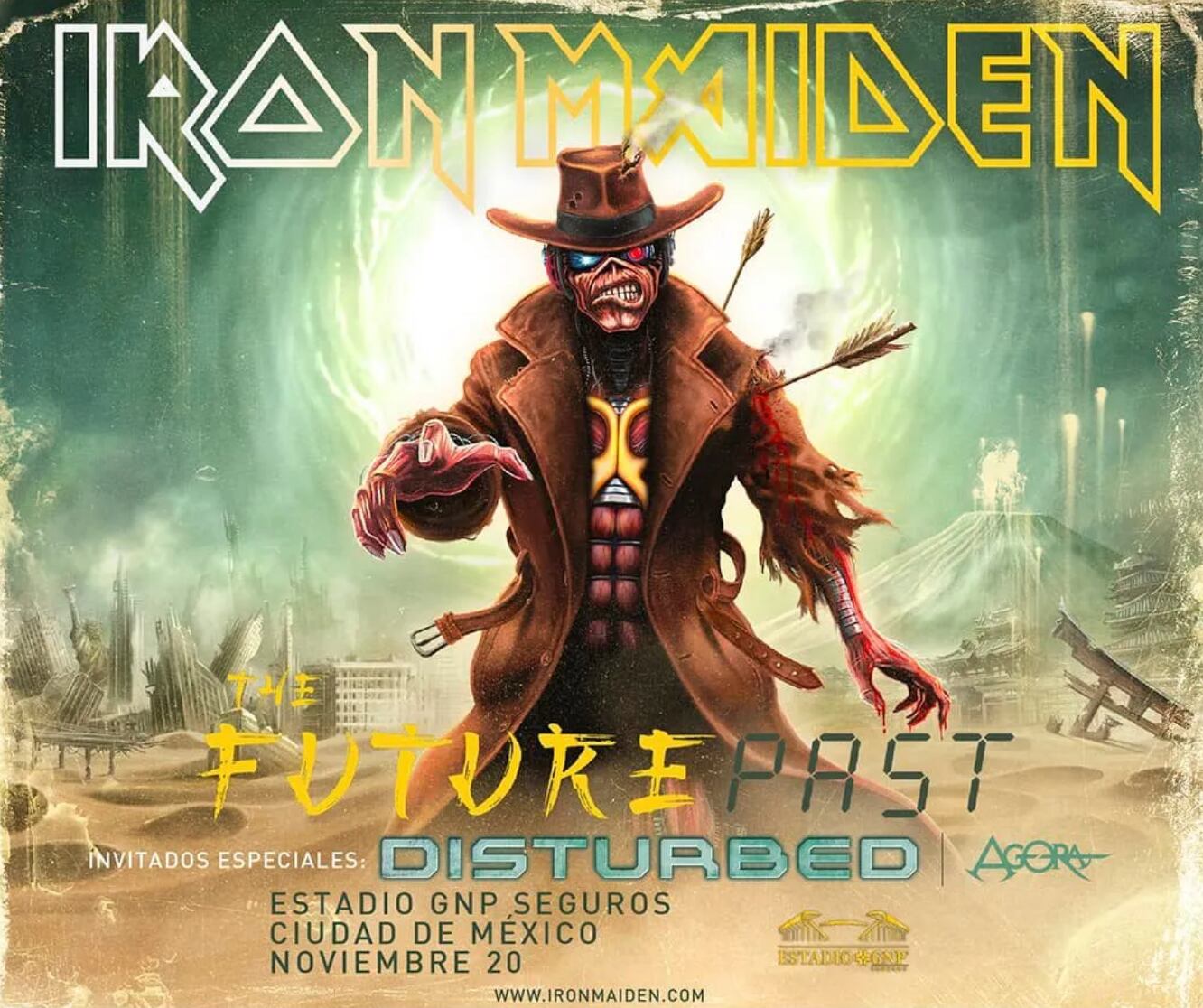 Iron Maiden en Estadio GNP Seguros