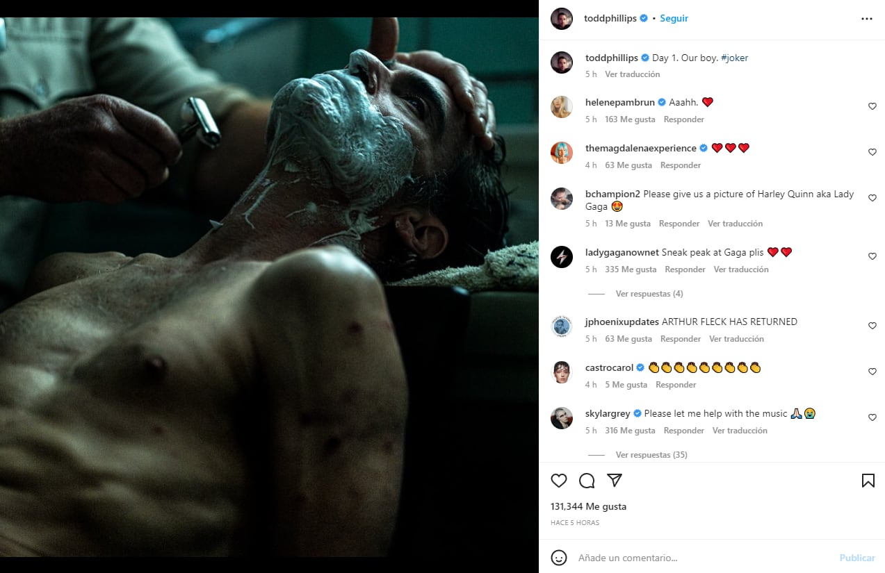 Primera imagen de la película Joker 2 con Joaquin Phoenix